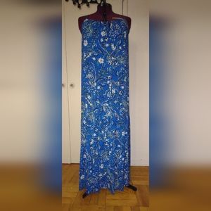 3x Reitmans blue floral maxi sundress